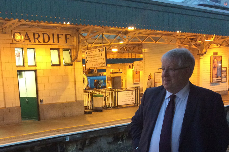 Transport Secretary pledges to build a new transport legacy for Wales