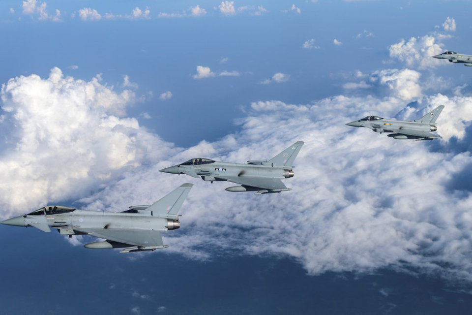 UK’s NATO Southern Air Policing Mission to begin in May