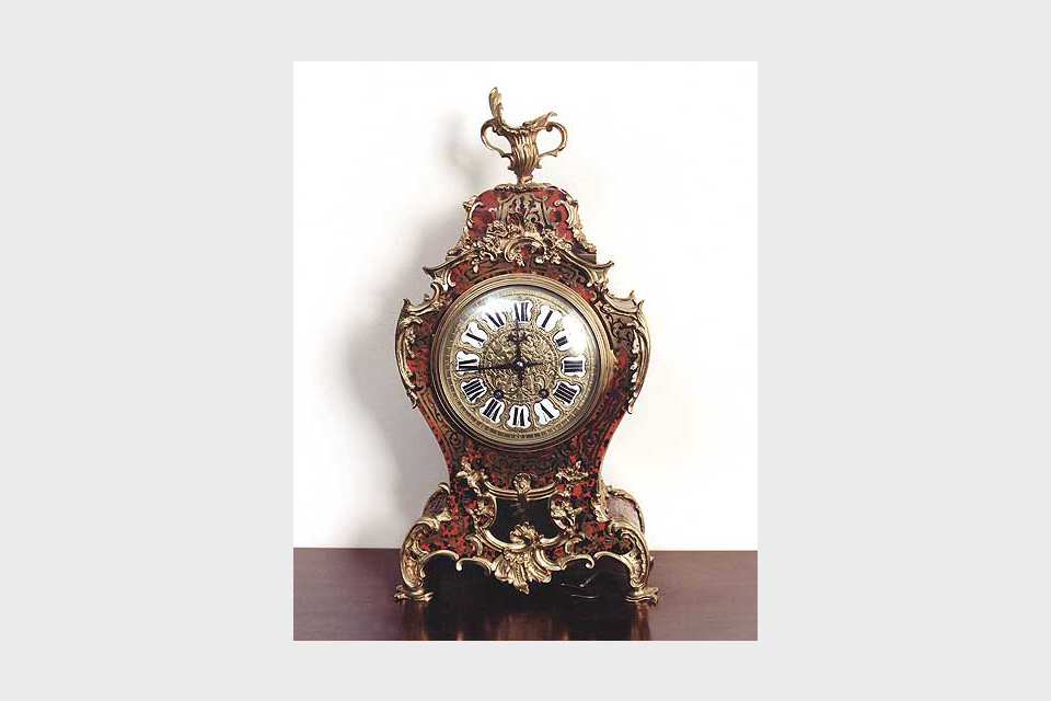 French Boulle bracket clock