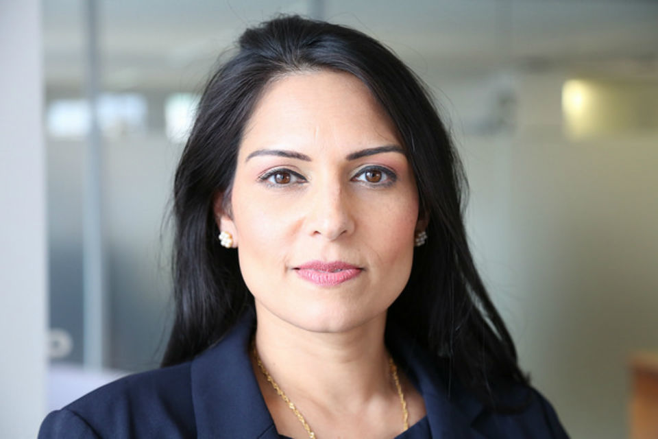 Priti Patel statement on bombardment of Aleppo
