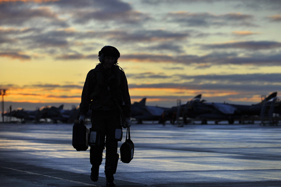Harrier bids a final farewell