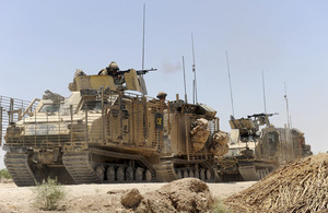 The Viking 2, one of the suite of vehicles operated by the 2nd Royal Tank Regiment in Afghanistan