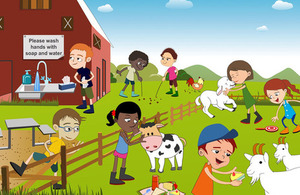 Farm scene