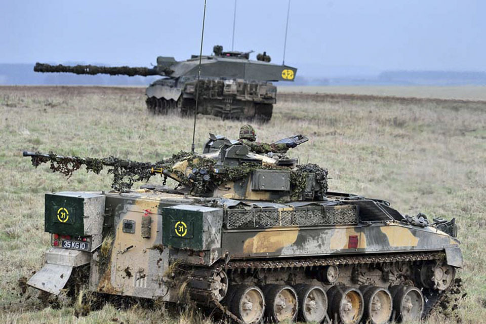 Tank demo gives troops tactical insights