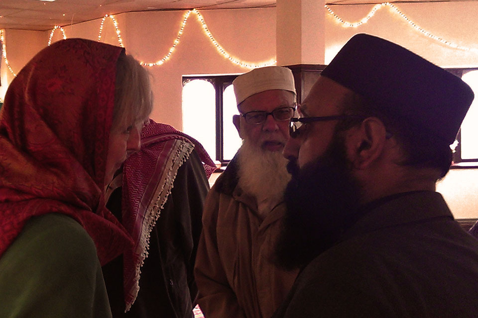 Home Secretary visits West Midlands mosque