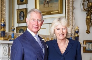 The Prince of Wales and the Duchess of Cornwall