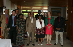 High Commissioner Judith Macgregor with other participants