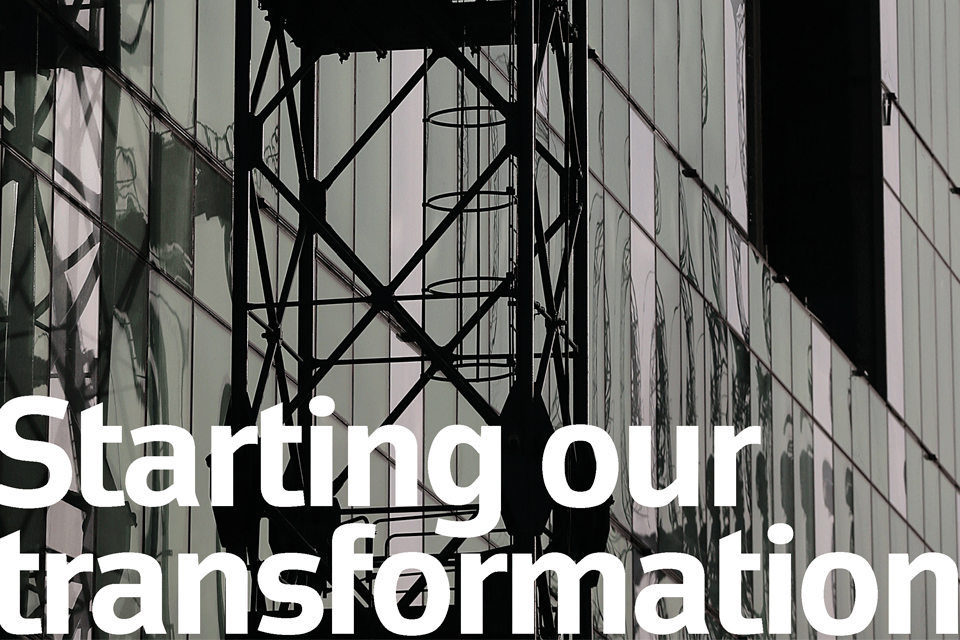 HM Land Registry signals the start of its transformation