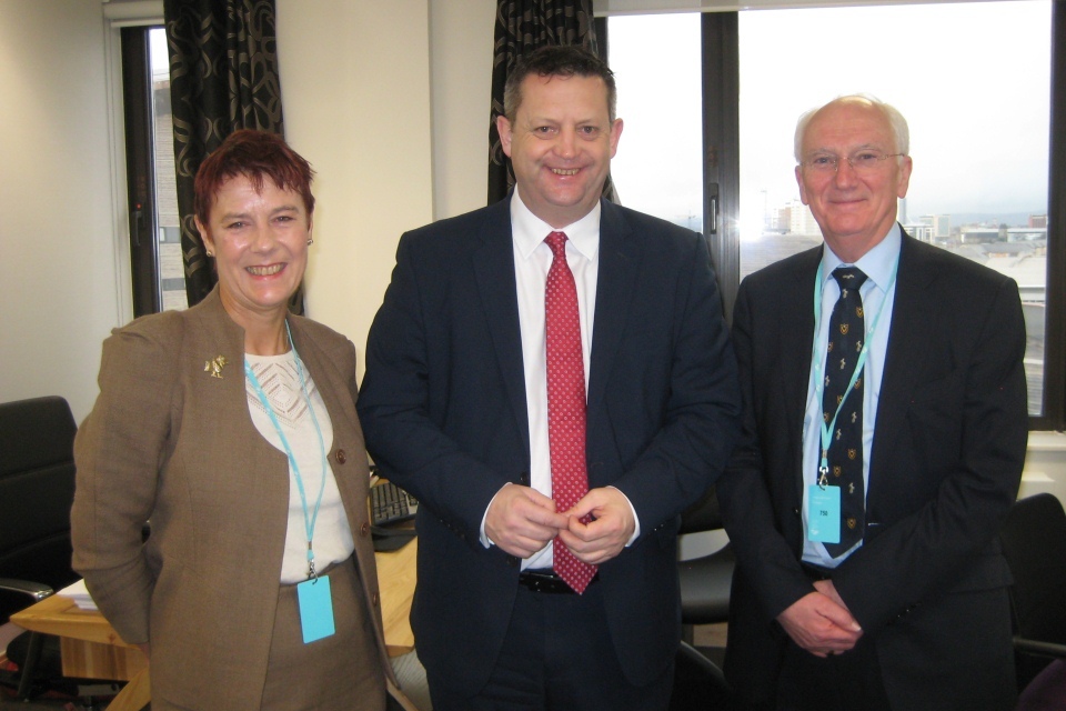 CoRWM Chair meets with Welsh Minister