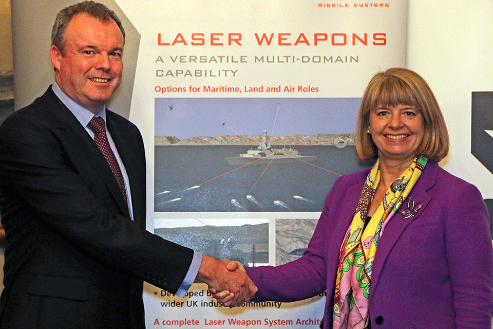 UK Innovation: Laser Weapon Contract Awarded