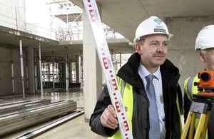 Adrian Randall, Programme Manager for Dstl’s Future Infrastructure who began his career as an apprentice.