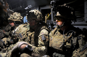 Soldiers deployed on an operation targeting an insurgent stronghold in Afghanistan (stock image) [Picture: Sergeant Andy Reddy RLC, Crown copyright]