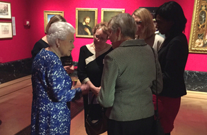 Her Majesty the Queen with female Permanent Secretaries