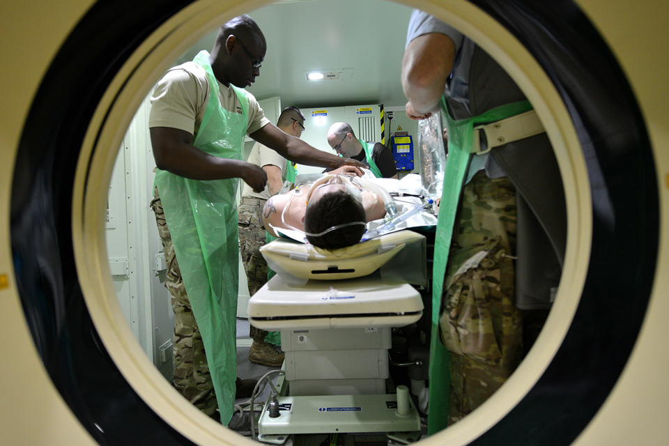 Rewarding military and civilian medical excellence
