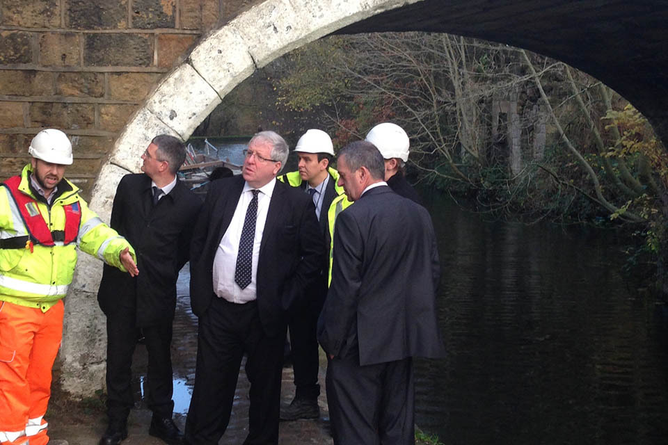 Transport Secretary visits West Yorkshire transport projects