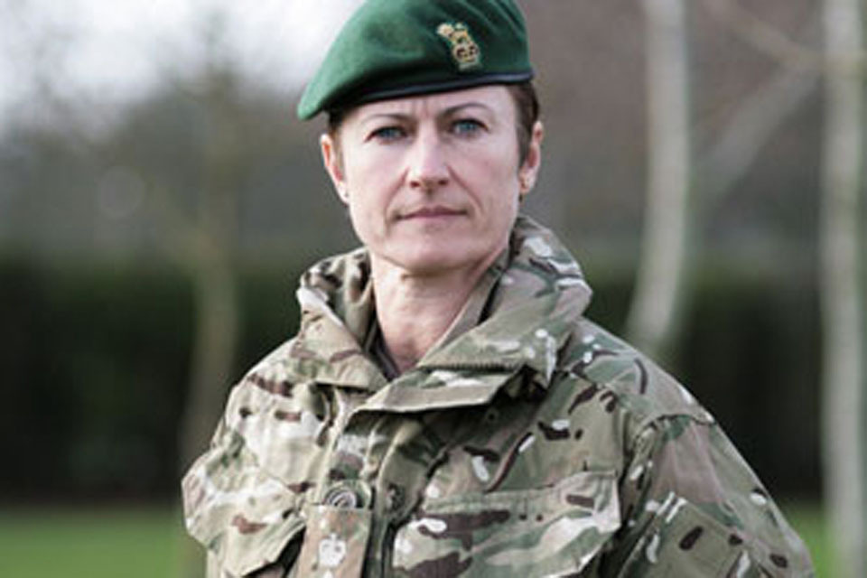 Army's top woman gives first interview