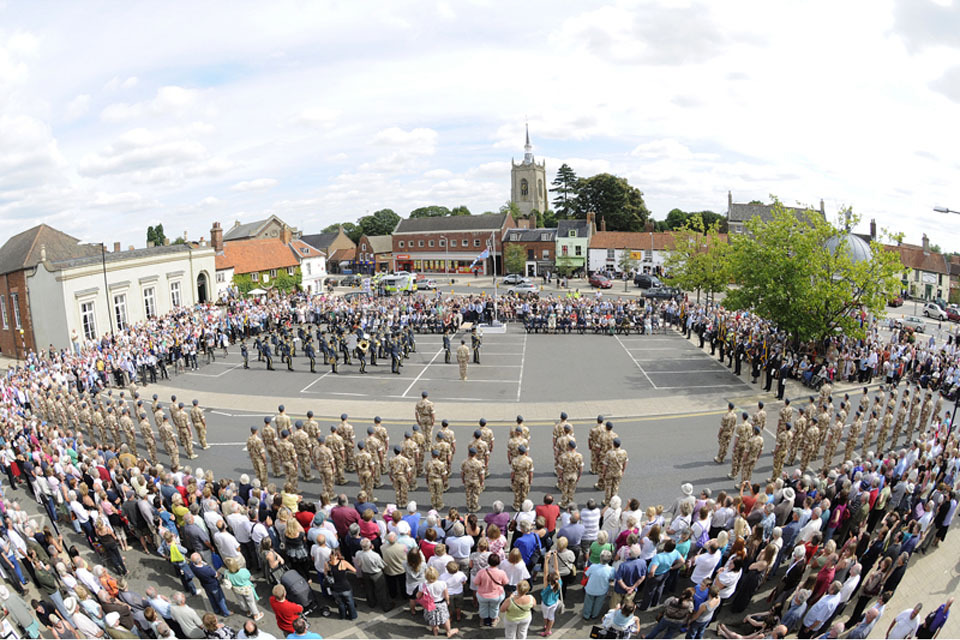 Tornado squadron welcomed home from Afghanistan