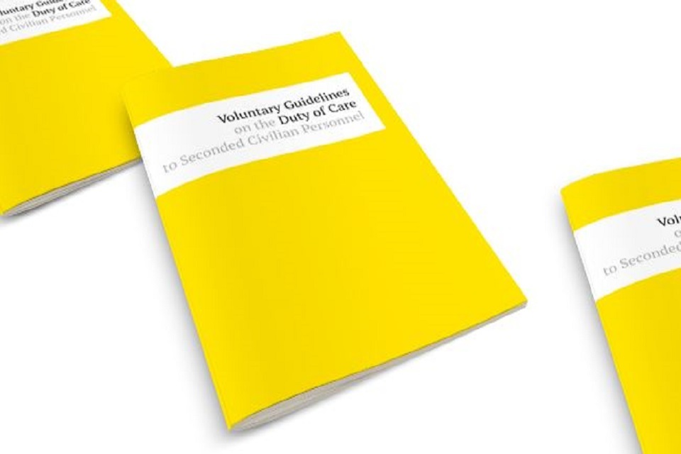 SU and international partners endorse new guidelines on duty of care