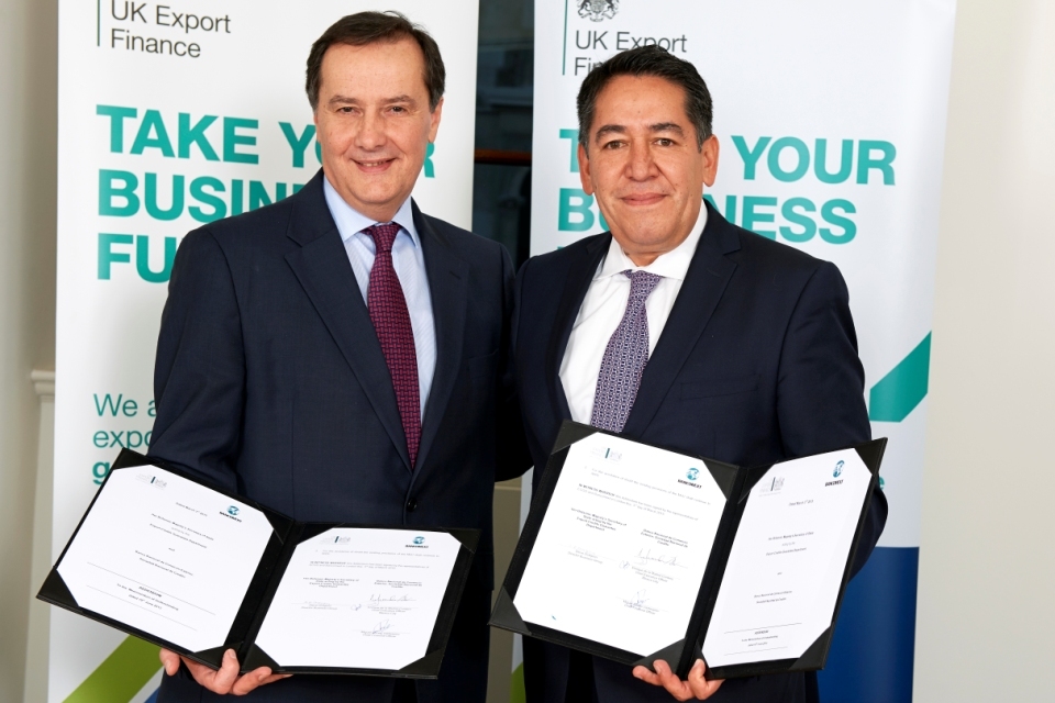 UK Export Finance signs agreement to give UK exporters greater access to markets in Mexico