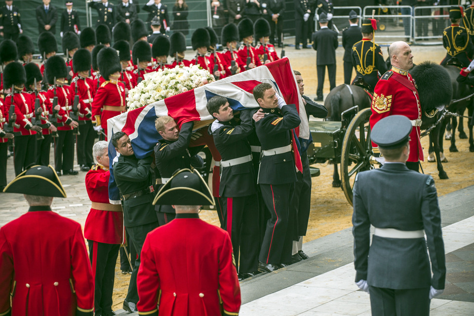 Armed Forces' role in funeral of Lady Thatcher