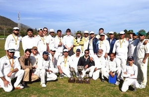The British High Commission played a friendly cricket match with Sialkot Chamber of Commerce and Industries, highlighting the sports connections between Pakistan and the UK.