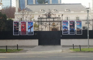 Residencia Británica en Santiago.