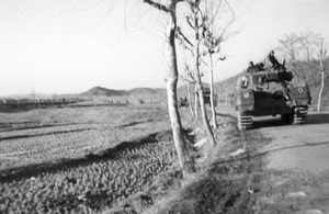 British Churchill tanks on the move during the Korean War (library image) [Picture: Public domain]