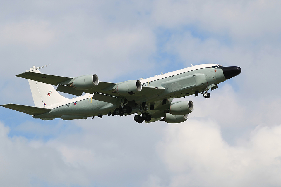 New RAF intelligence aircraft to be delivered seven months early