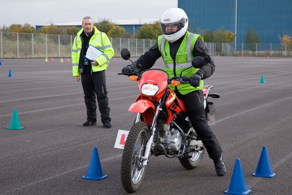 The new 2-part modular motorcycle test was introduced on 27 April 2009
