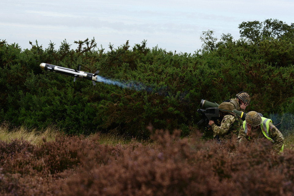 Javelin missiles fired at Norfolk training range
