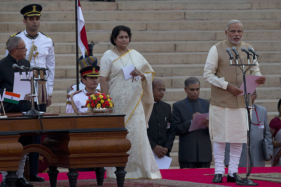 Chancellor and Foreign Secretary in India