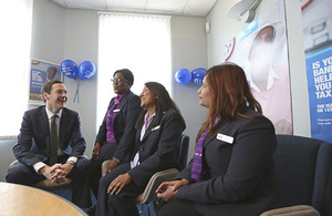 The Chancellor in a Halifax branch