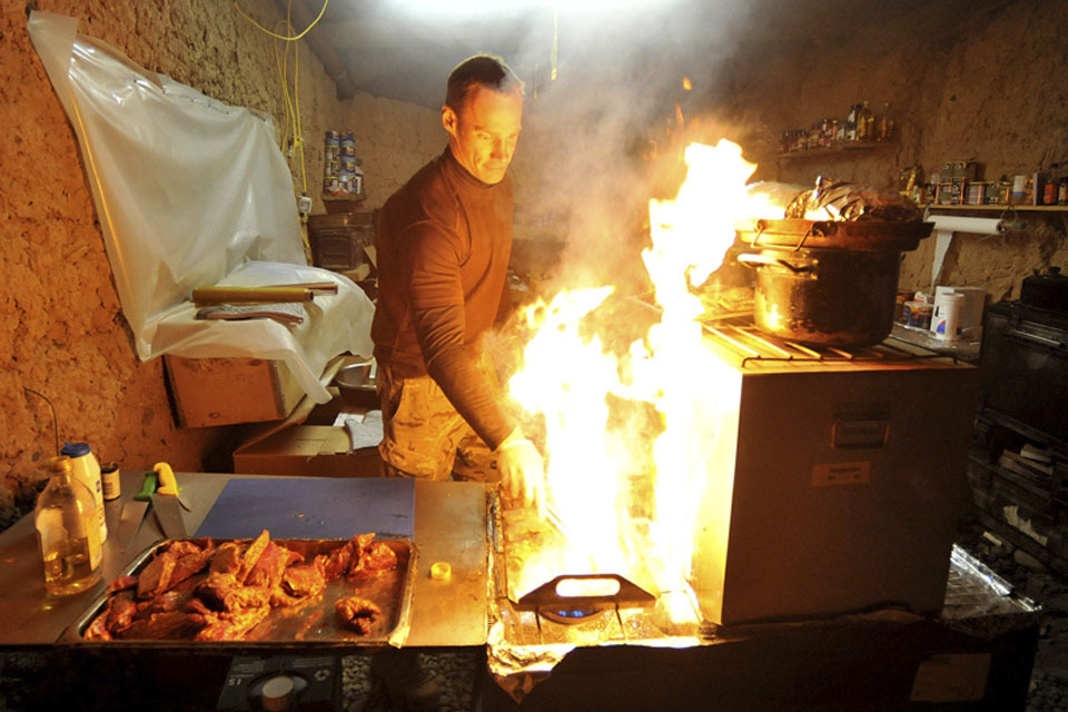 The flying chef of Afghanistan