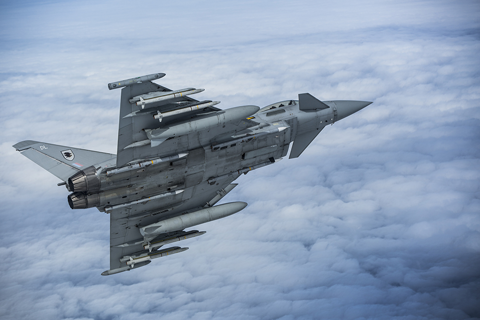 RAF Typhoons return from Baltic Air Policing mission