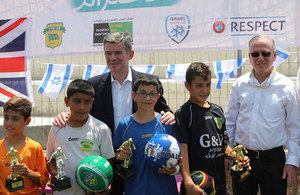 Minister for the Middle East, Hugh Robertson