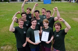 UKAEA win Apprentice team of the year in the Brathay Challenge