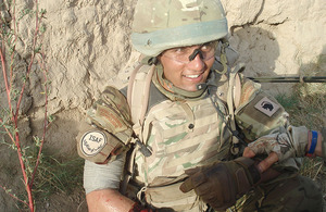 Lieutenant Jack Anrude from 40 Commando Royal Marines
