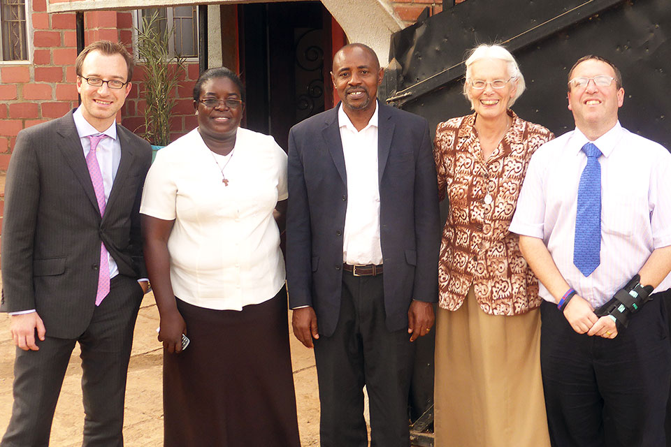 Sister Christiana Haliru, & Sister Mary Rogers with representatives of BHC Abuja