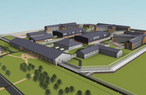 3D view of what north Wales prison will look like