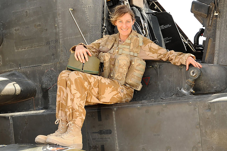 Captain Joanna Gordon thinks the Army Air Corps could benefit from more women pilots