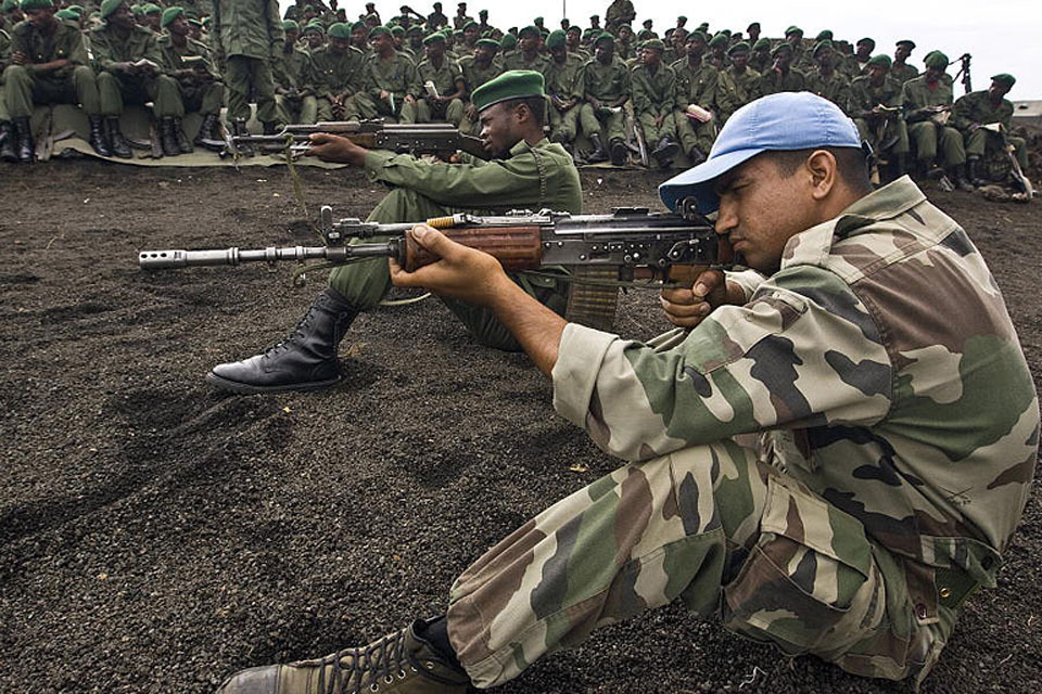 Helping stabilise the Democratic Republic of the Congo