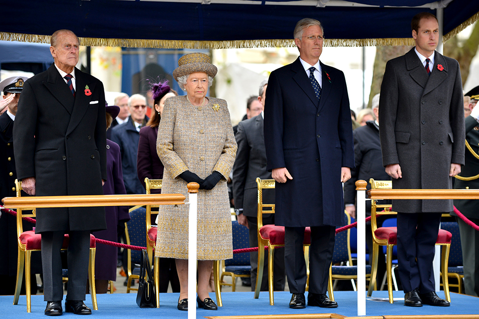 The service of dedication at the Memorial Garden