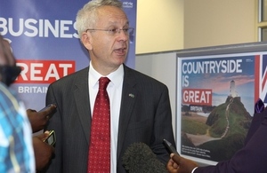 British High Commissioner James Thornton launches new Visa Application Centre