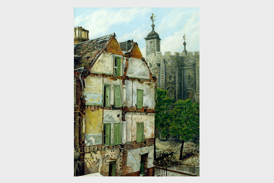 View of North Bastion, Tower of London, 1941