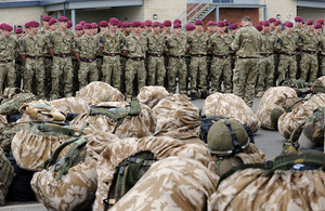 Soldiers prepare to deploy to Afghanistan