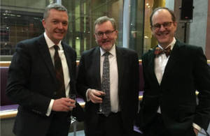 Ken Hay, David Mundell and Sir Sebastian Wood