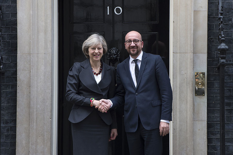 PM meeting with Prime Minister Michel of Belgium: 22 November 2016