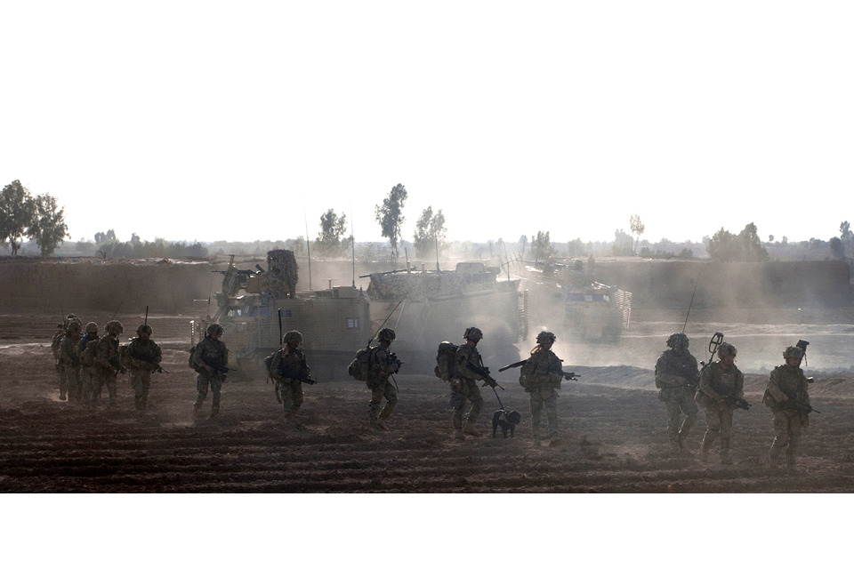 Afghans lead operation with 1 SCOTS to clear insurgents