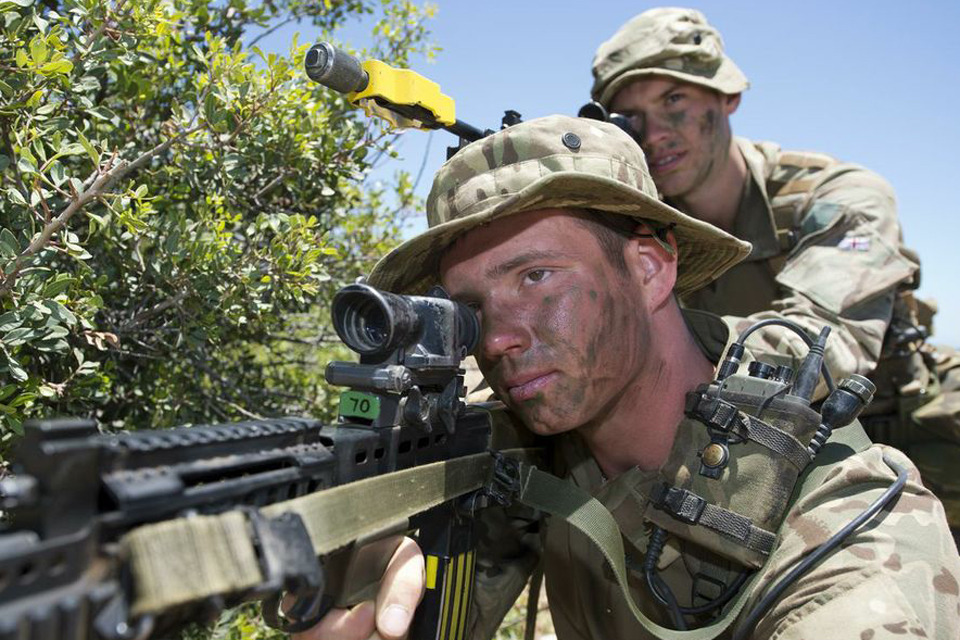 Cyprus exercise challenges TA and regular soldiers