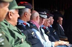 Commissioner of the Metropolitan Police, Sir Bernard Hogan-Howe visits Jordan